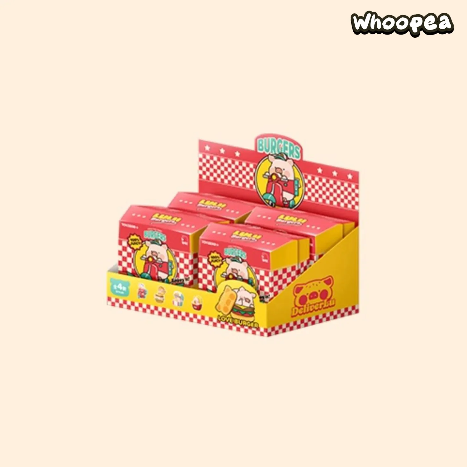 LuLu the Piggy Burger Express Movable Series Figures, Blind Box - Image 7