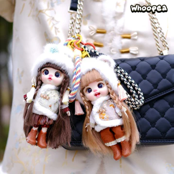LUOLIFEN DOLL Sweet Girl Plush Phone Pendant Collection - Image 5