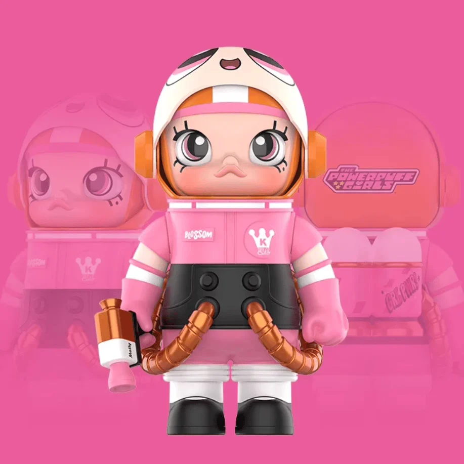 Mega Space Molly 400%+100% The Powerpuff Girls Series PVC Figures - Image 8