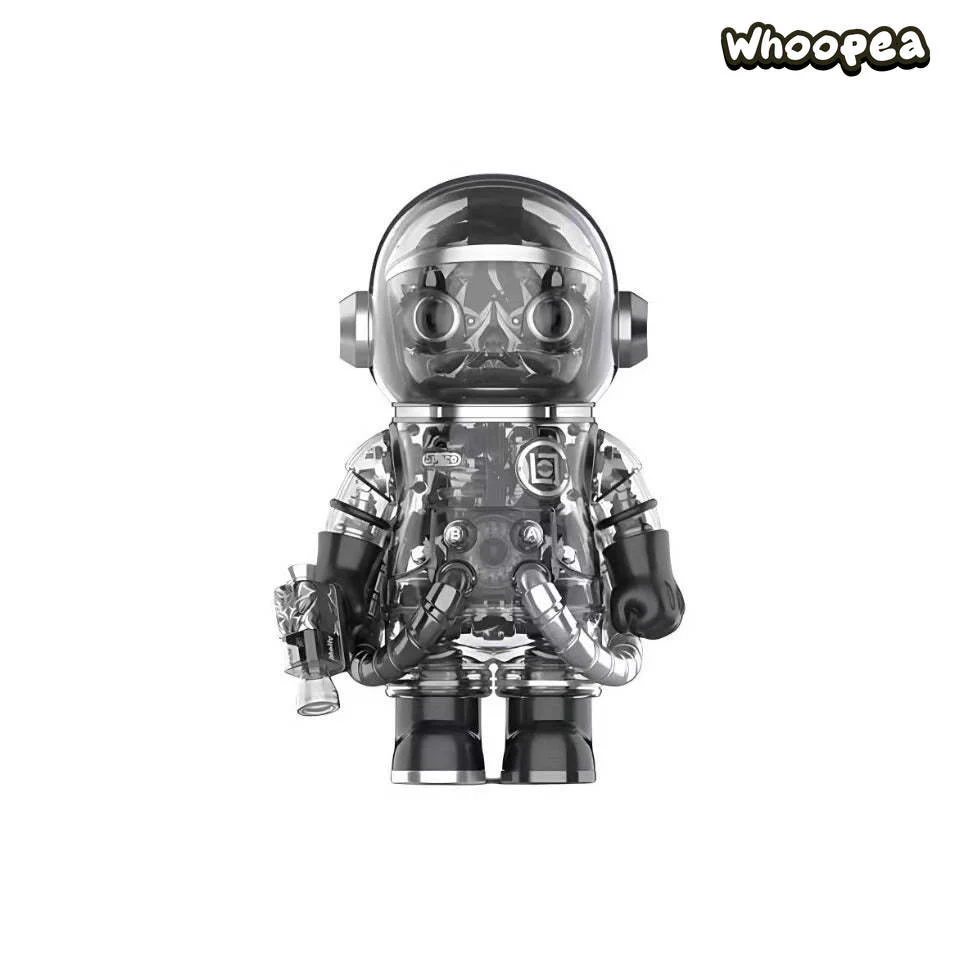 MEGA SPACE MOLLY 400% CLOT-Black Alienegra & ''IN SPACE'' 3D Painting - Image 11