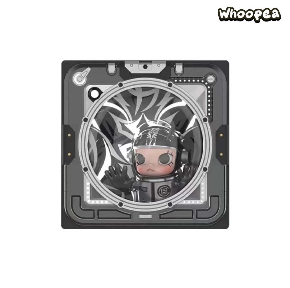 MEGA SPACE MOLLY 400% CLOT-Black Alienegra & ''IN SPACE'' 3D Painting - Image 12