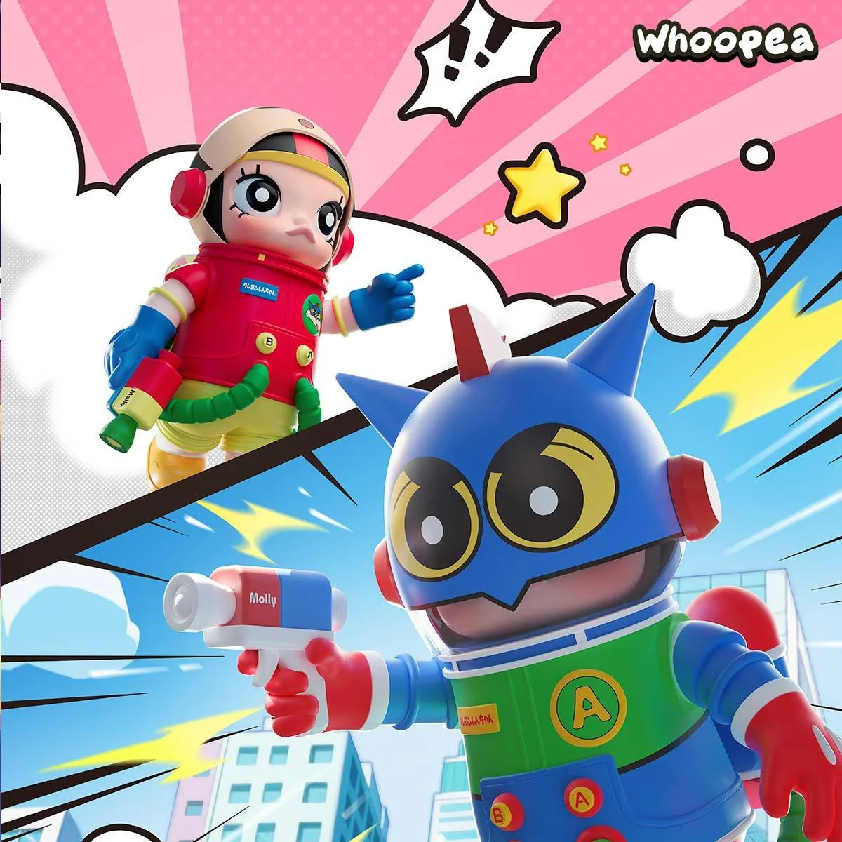 MEGA SPACE MOLLY 400%+100% Crayon Shinchan - Image 5