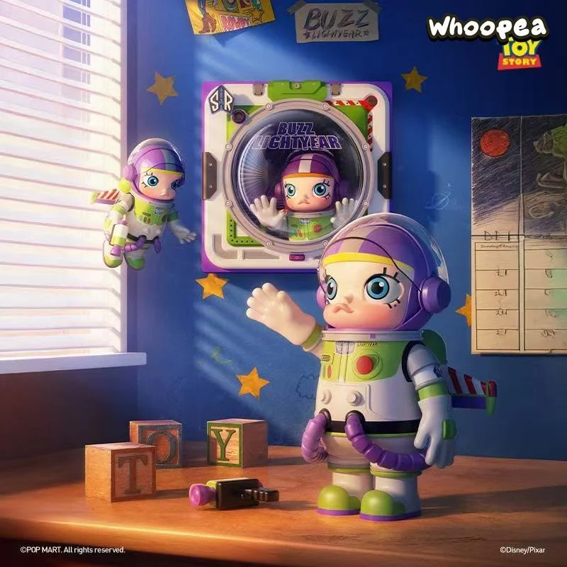 MEGA SPACE MOLLY 400% Buzz Lightyear &《IN SPACE》3D Painting - Image 6