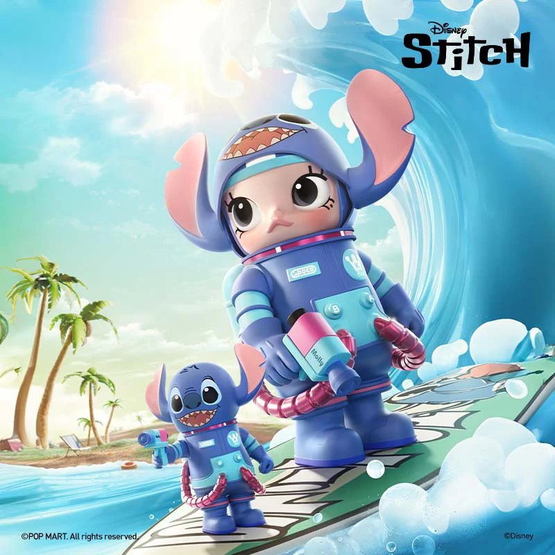 MEGA SPACE MOLLY Stitch 400% Figure - Image 3