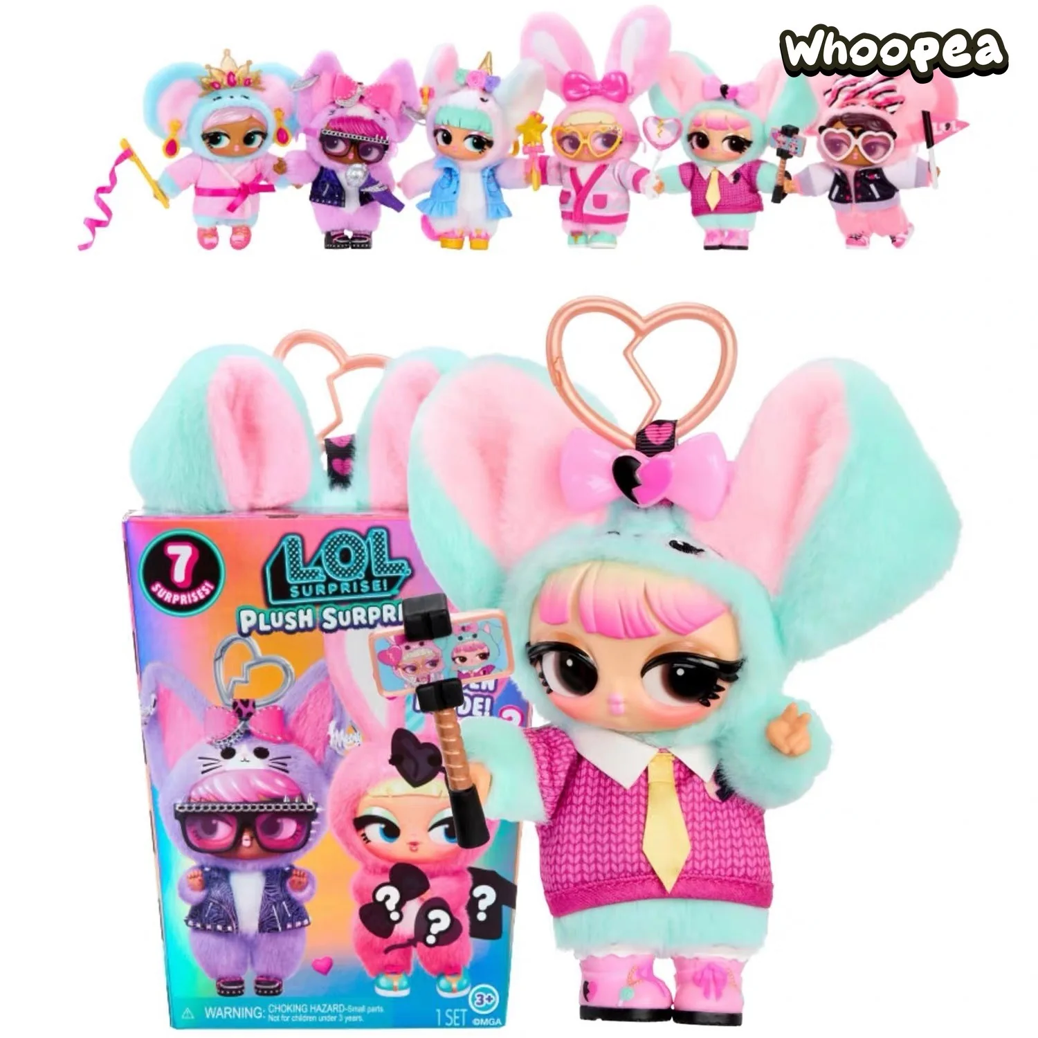 MGA L.O.L. Surprise Plush Surprise Pendant Blind Box (PRE-ORDER) - Image 3