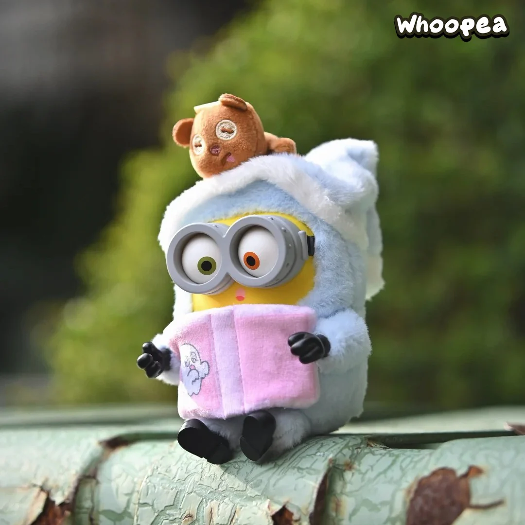 Minions Bob and Tim Best Buddies Forever Series Vinyl Plush Keychain Blind Box - Image 2