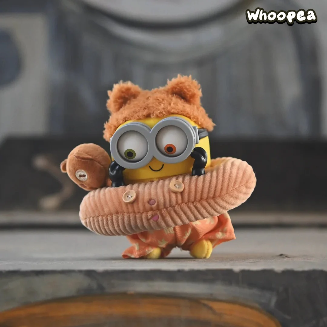 Minions Bob and Tim Best Buddies Forever Series Vinyl Plush Keychain Blind Box - Image 4