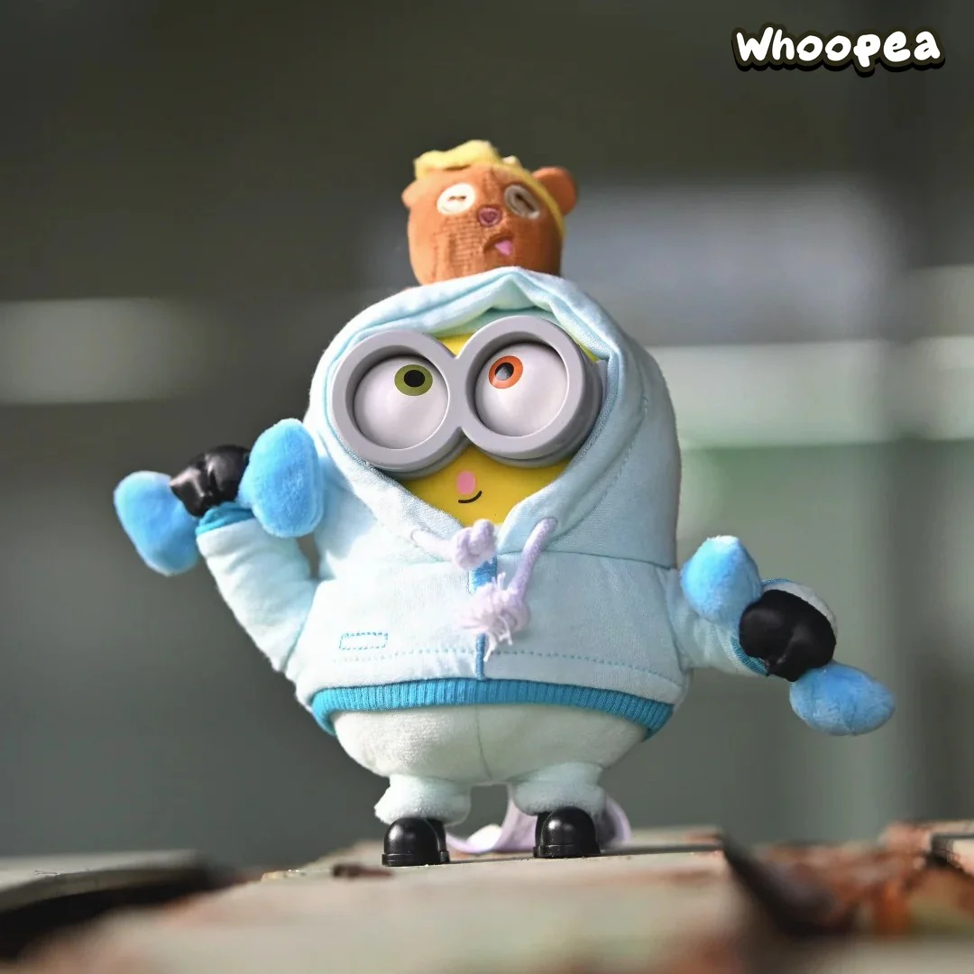 Minions Bob and Tim Best Buddies Forever Series Vinyl Plush Keychain Blind Box - Image 5