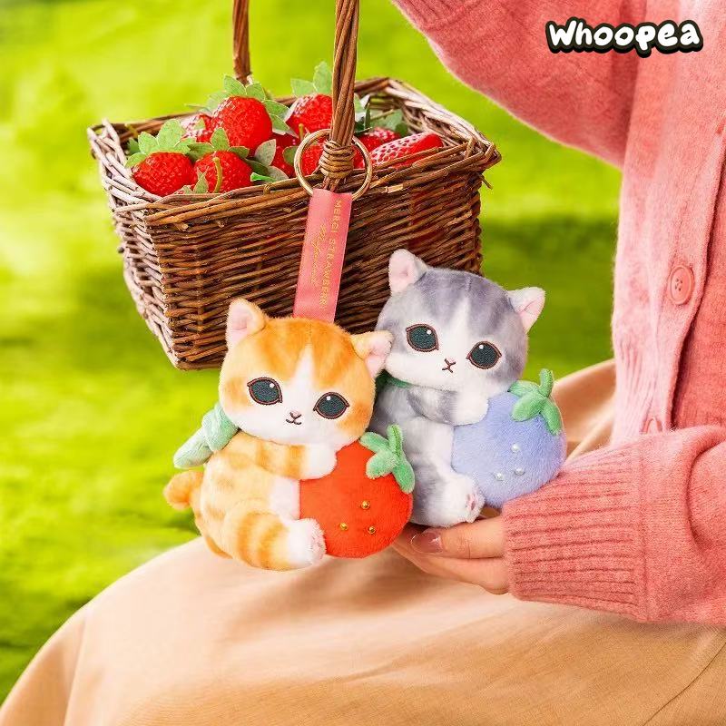 Mofusand MERCI STRAWBERRY V2 Series Plush Pendant (PRE-ORDER) - Image 2