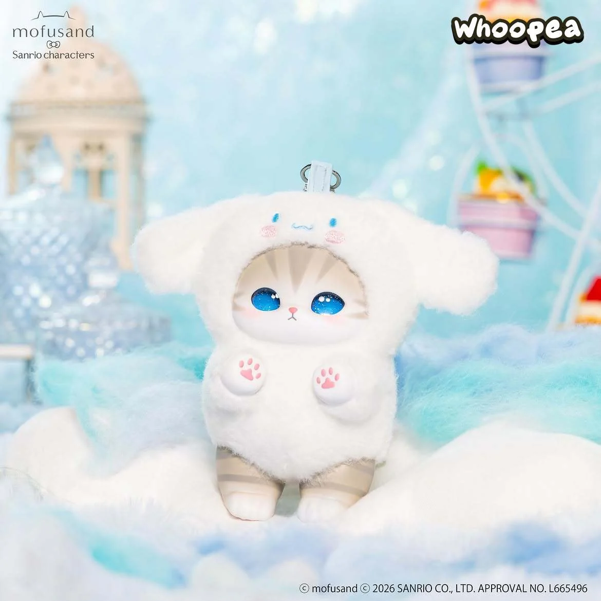 Mofusand × SANRl0 Characters Series Vinyl Plush Pendant Blind Box (PRE-ORDER) - Image 5