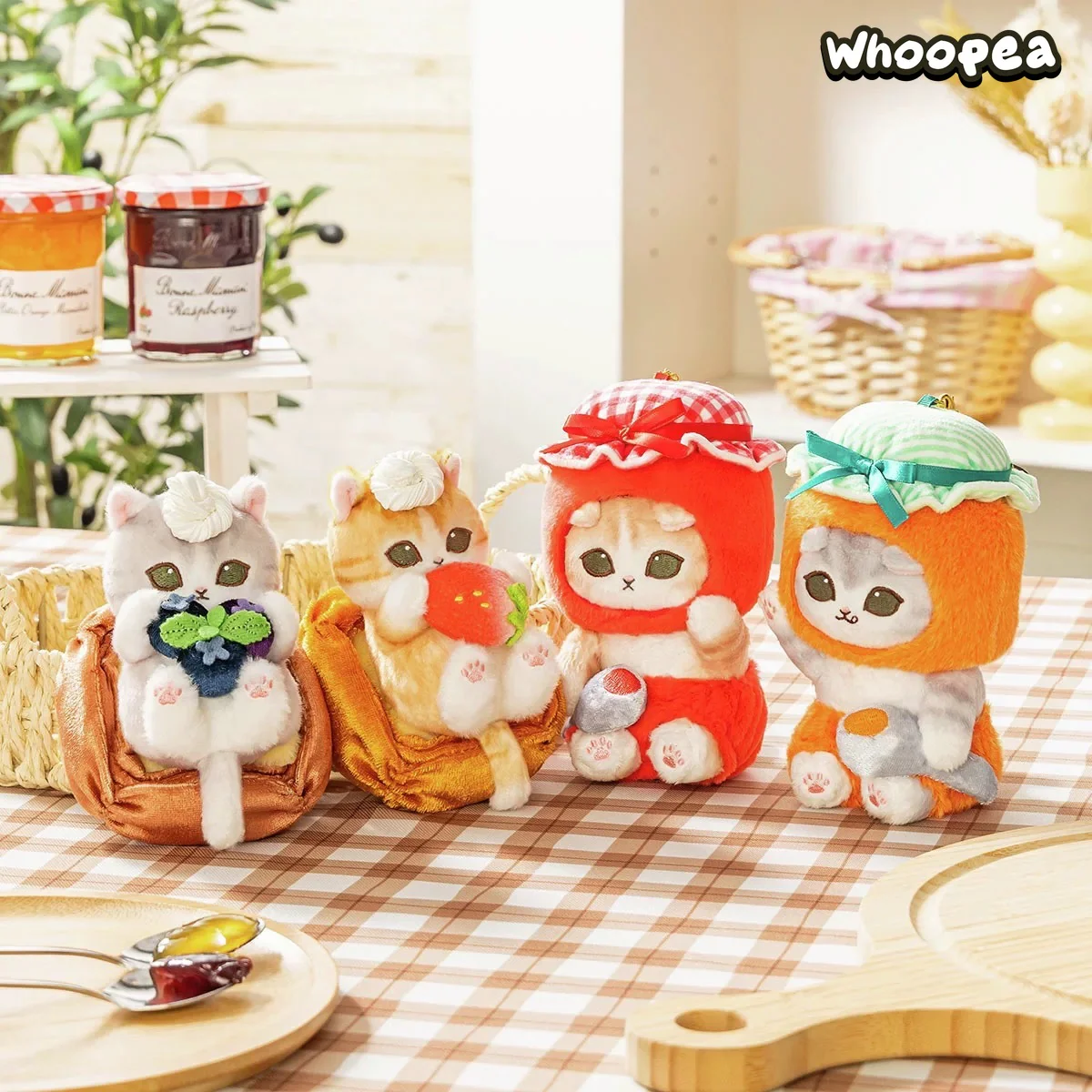 Mofusand Mofumofu Bakery Cat Baking Series Plush Pendant - Image 3