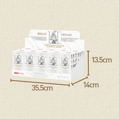 MOLLY Anniversary Statues Classical Retro Ⅱ Series PVC Figures - Image 21