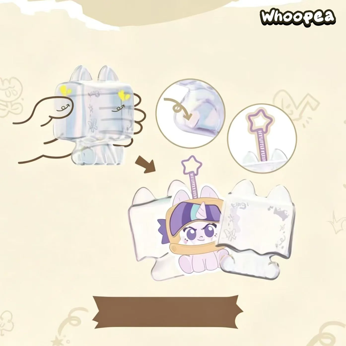 My Little Pony Box Play Series Plush Pendant Blind Box - Image 5