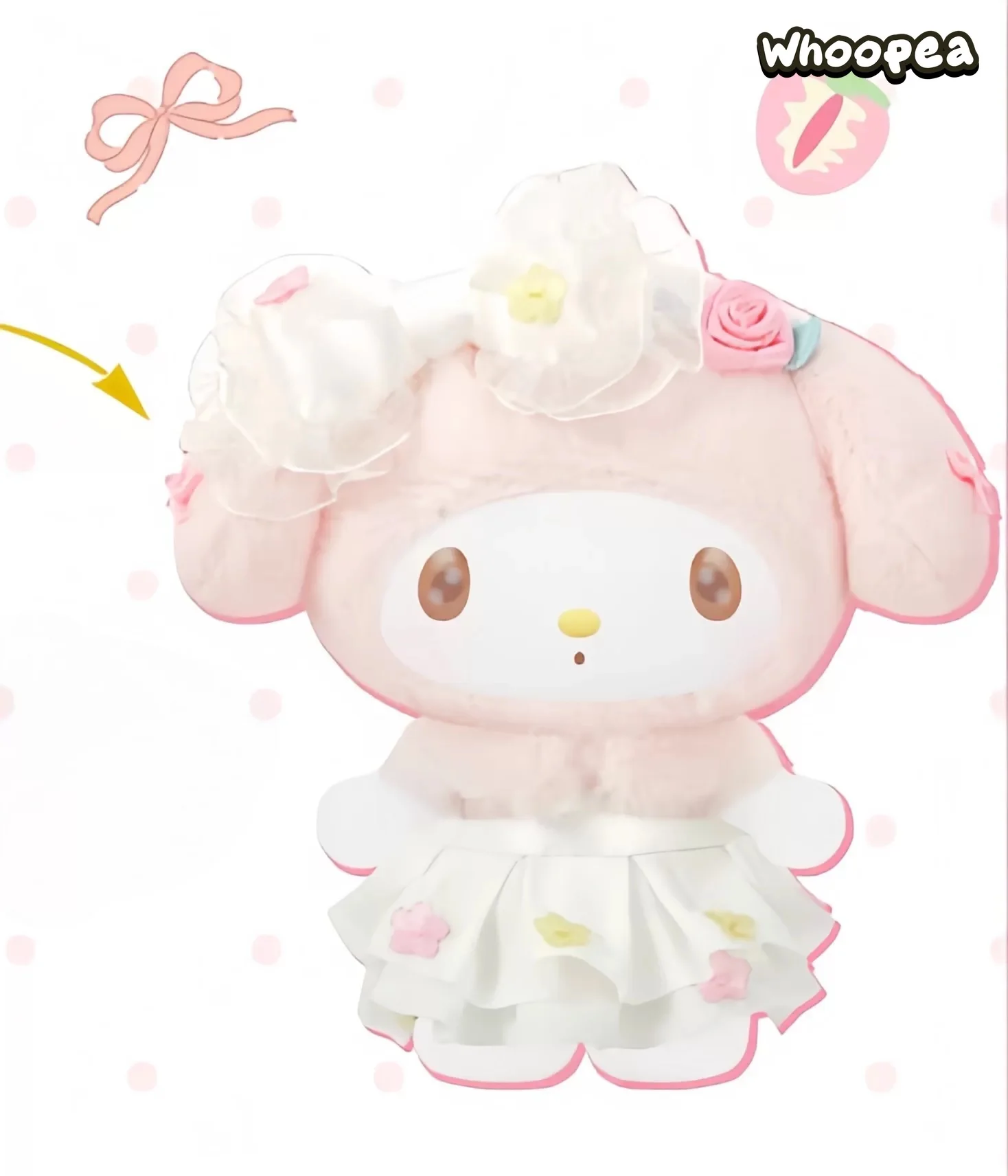 My Melody Sweet Dreams Boudoin Series Plush Pendant Blind Box - Image 6