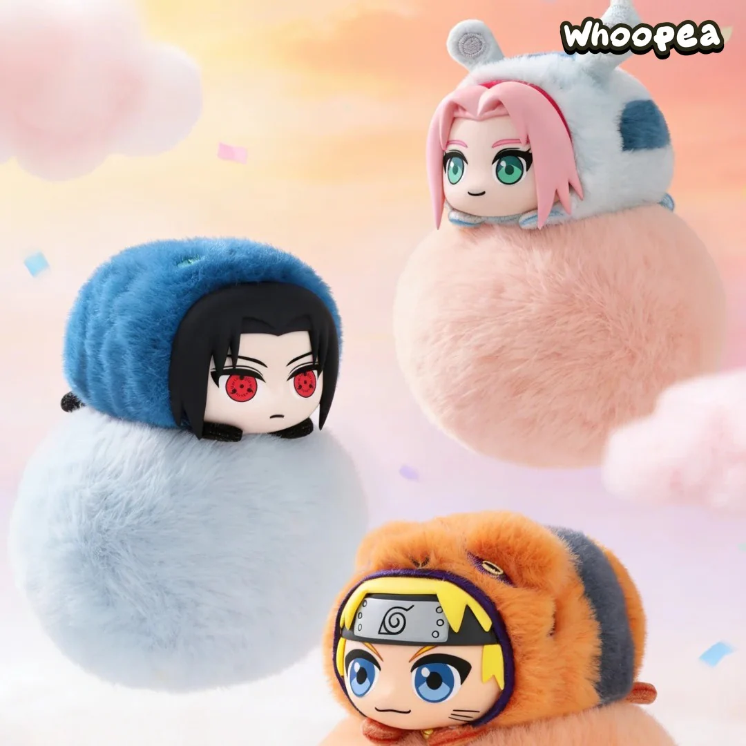 NARUTO Cute Beast Lying Party Series Plush Pendant Blind Box - Image 2