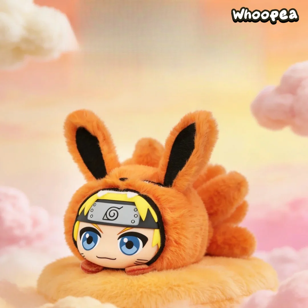 NARUTO Cute Beast Lying Party Series Plush Pendant Blind Box - Image 3
