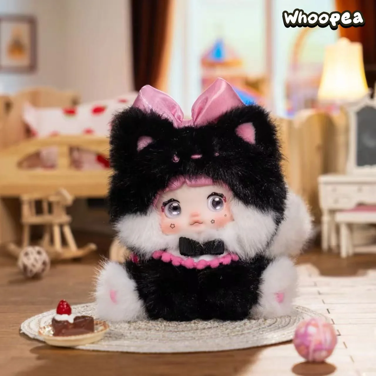 Nommi Sitting Zoo Series Vinyl Plush Doll Keychain Blind Box - Image 2