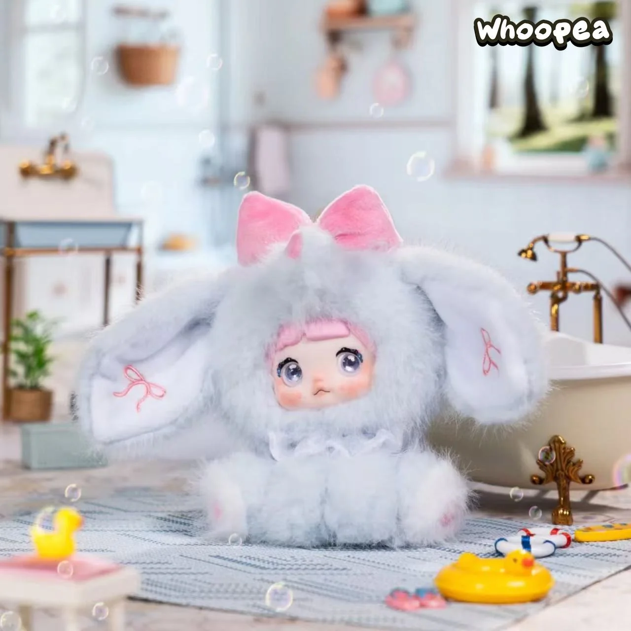 Nommi Sitting Zoo Series Vinyl Plush Doll Keychain Blind Box - Image 3