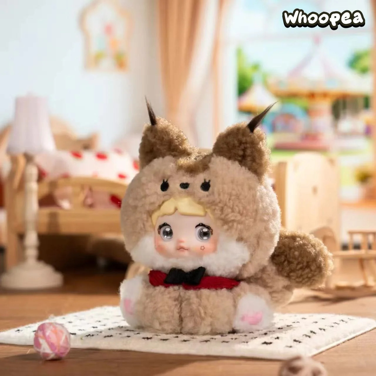 Nommi Sitting Zoo Series Vinyl Plush Doll Keychain Blind Box - Image 4