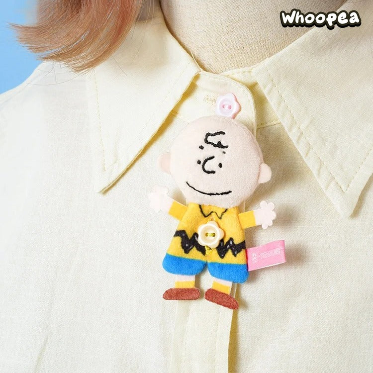 PEANUTS My Best Friend Series Magnetic Button Plush Pendant Blind Box - Image 7