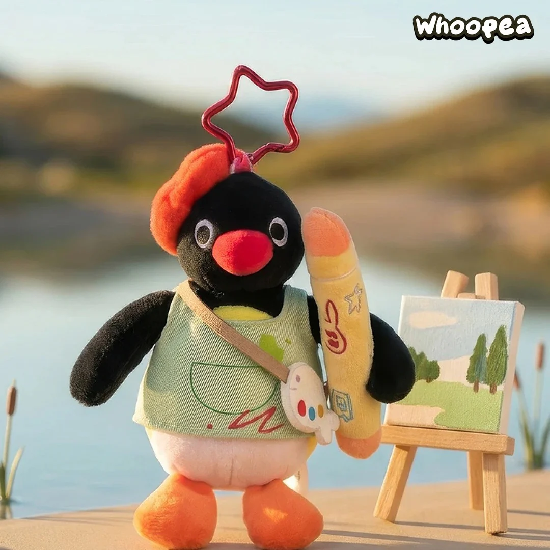 Pingu Childlike Treasure Box Series Plush Pendant Blind Box - Image 3