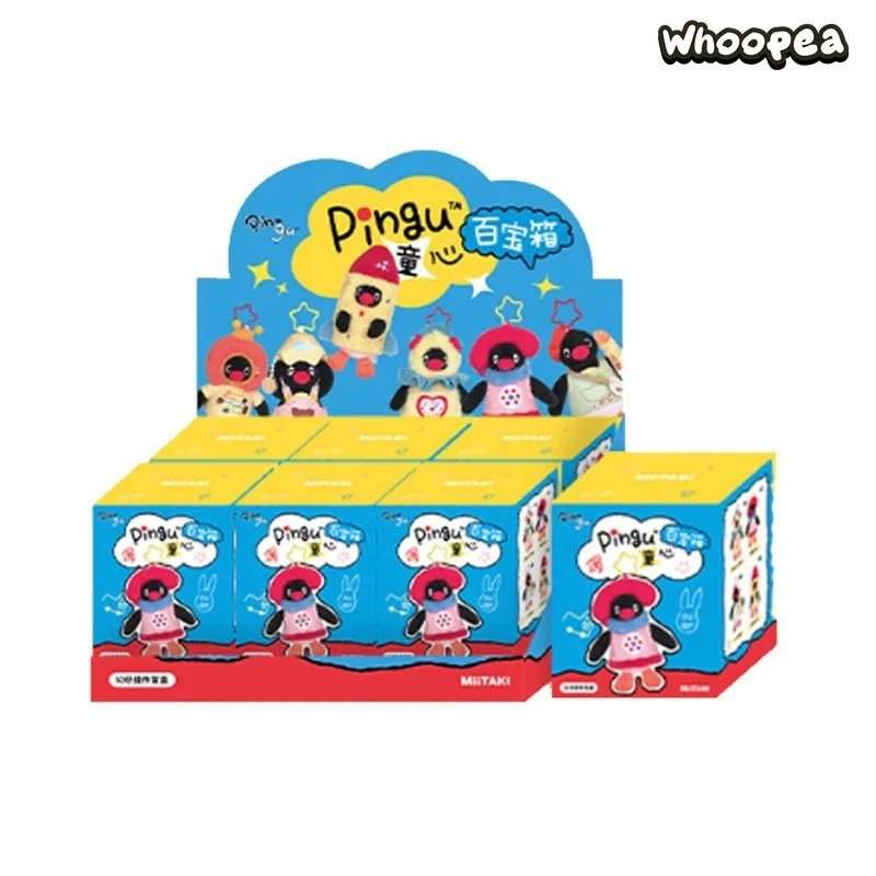 Pingu Childlike Treasure Box Series Plush Pendant Blind Box - Image 9