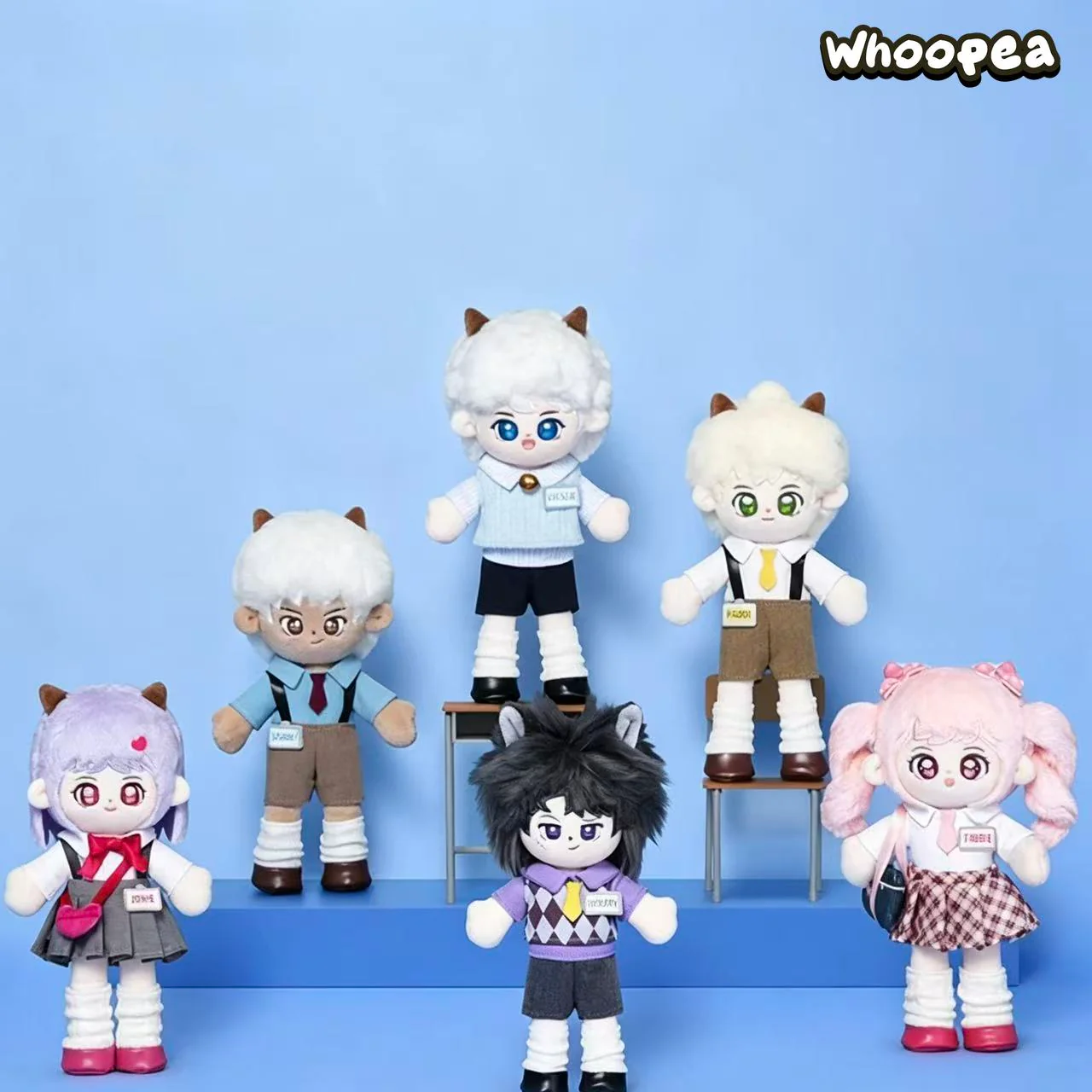 Pleasant Goat and Big Big Wolf Energy Loading Series Plush Pendant Blind Box - Image 4