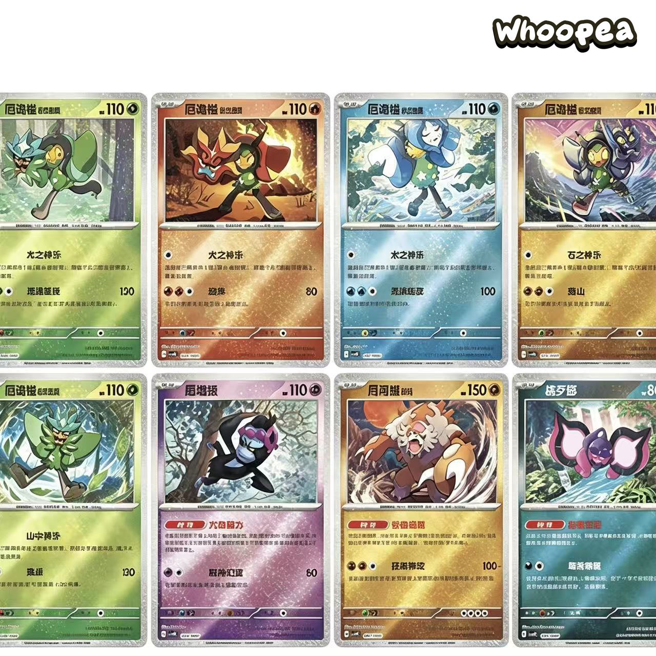 Pokémon S-Chinese TCG Scarlet Violet Ogerpon Mask Trading Cards Gift Box Damage Counters Set - Image 7