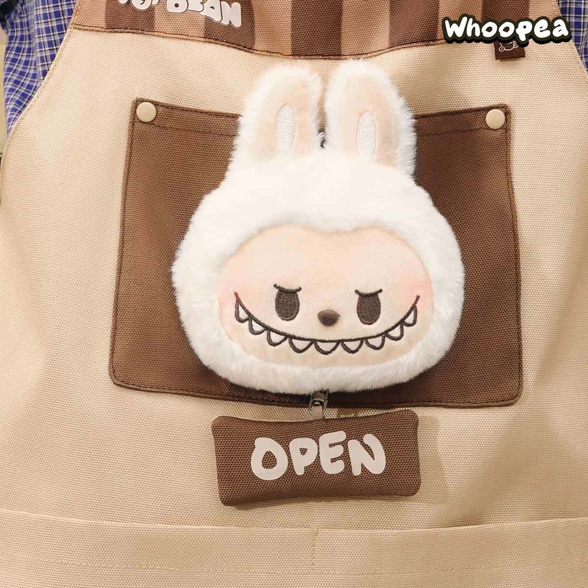 POP BEAN Coffee Factory Series-LABUBU Apron - Image 5