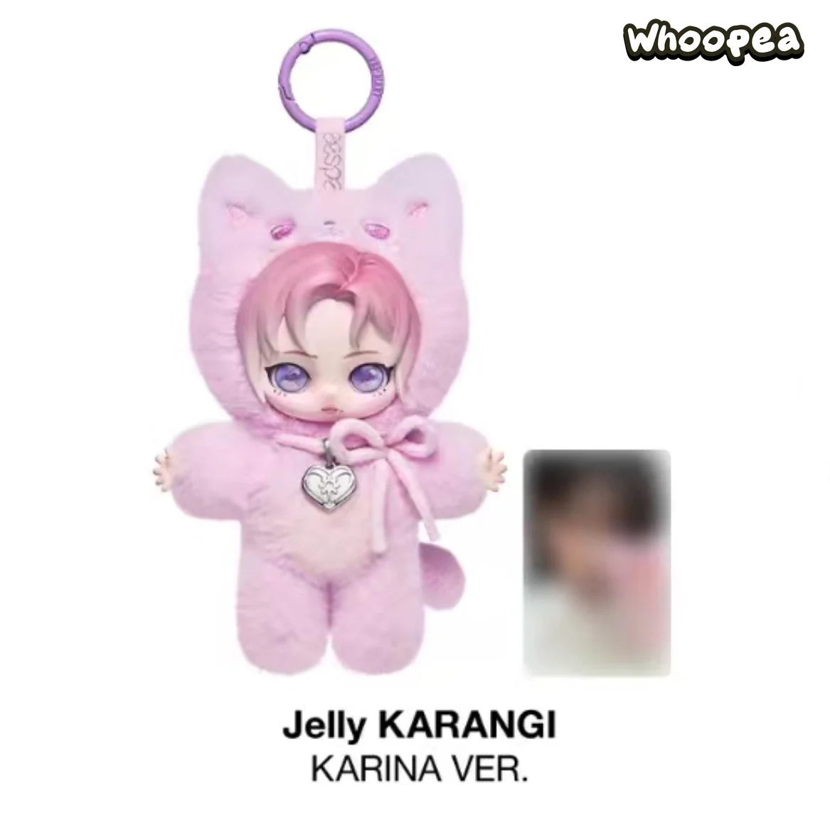 POP MART aespa Fluffy Club Series Vinyl Plush Doll Pendant - Image 12
