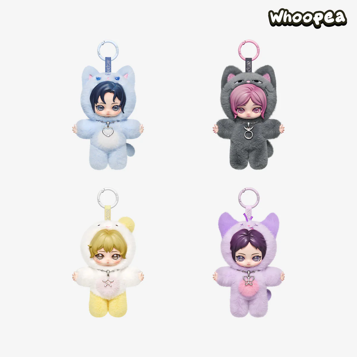POP MART aespa Fluffy Club Series Vinyl Plush Doll Pendant - Image 7