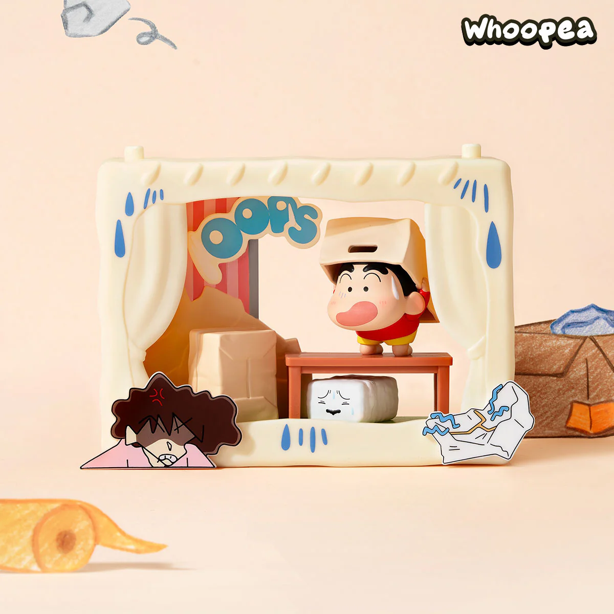 POP MART Crayon Shin-chan Inner-Child Theatre Series Figure - Image 8