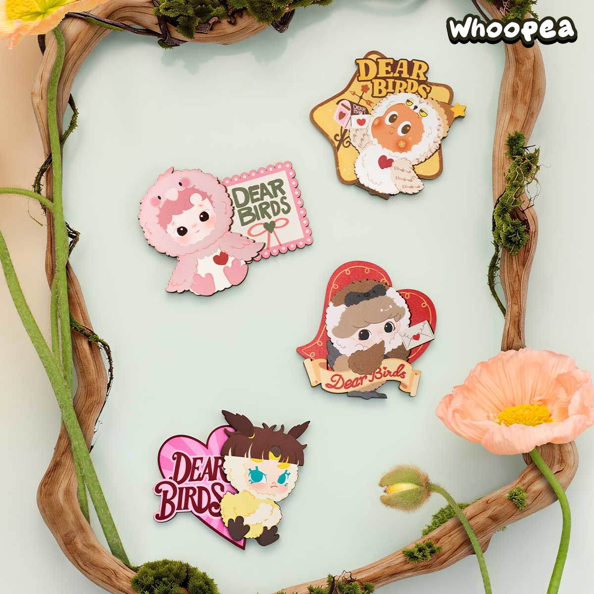 POP MART Dear Birds Series-Fridge Magnet Blind Box - Image 2