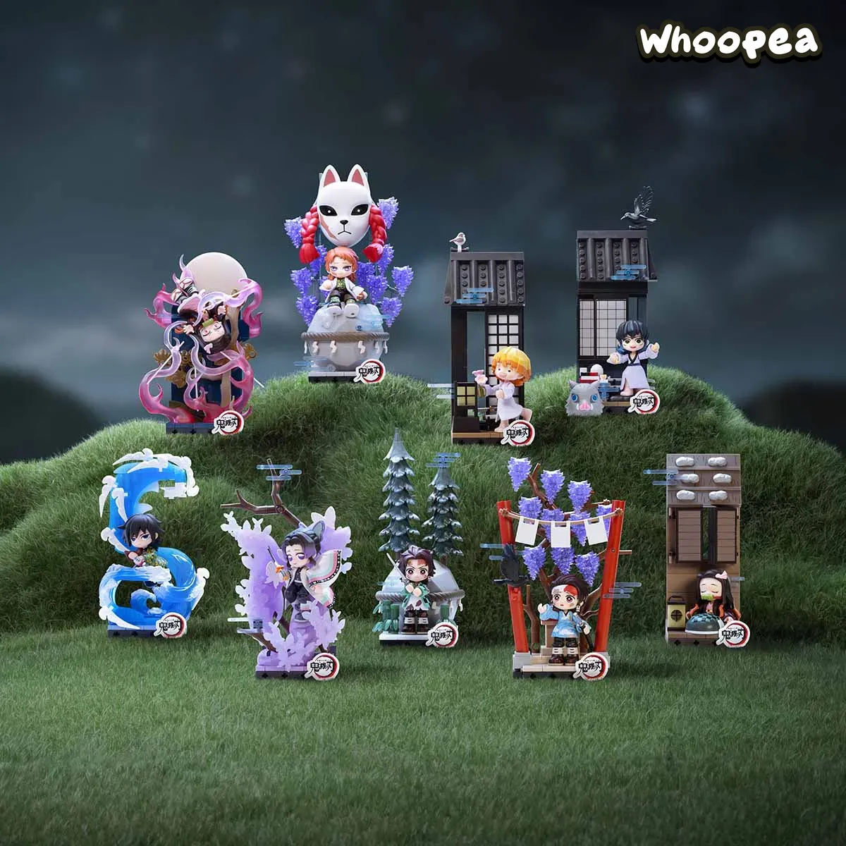 POP MART Demon Slayer Unwavering Resolve Arc Series Block Figures - Image 7