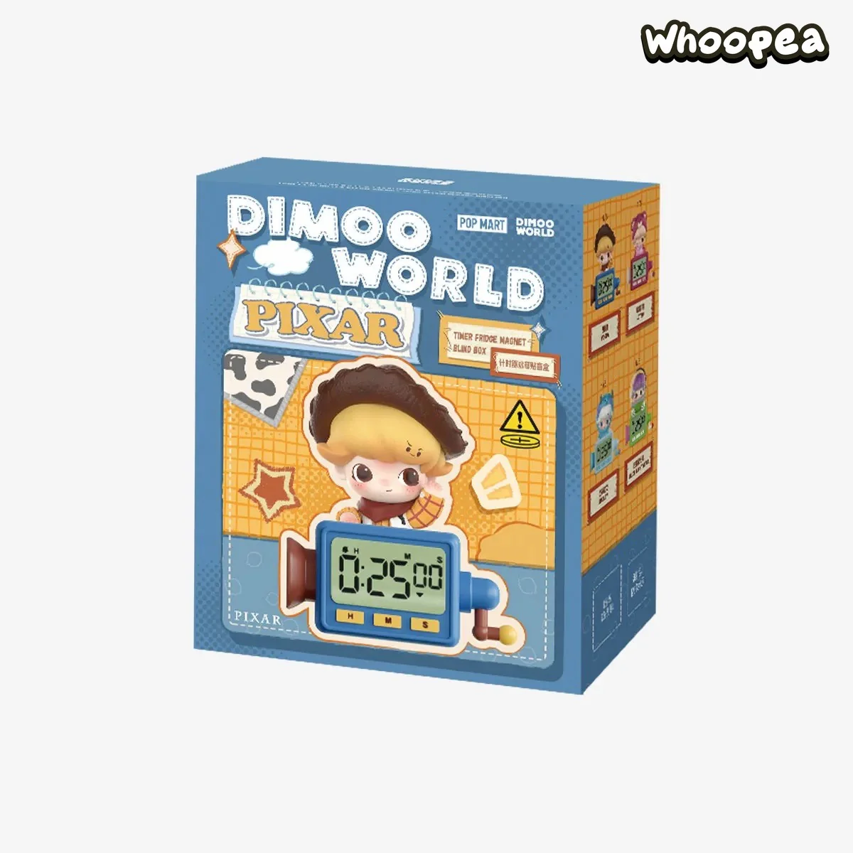 POP MART DIMOO WORLD ร PIXAR Series Timer Fridge Magnet Blind Box (PRE-ORDER) - Image 12