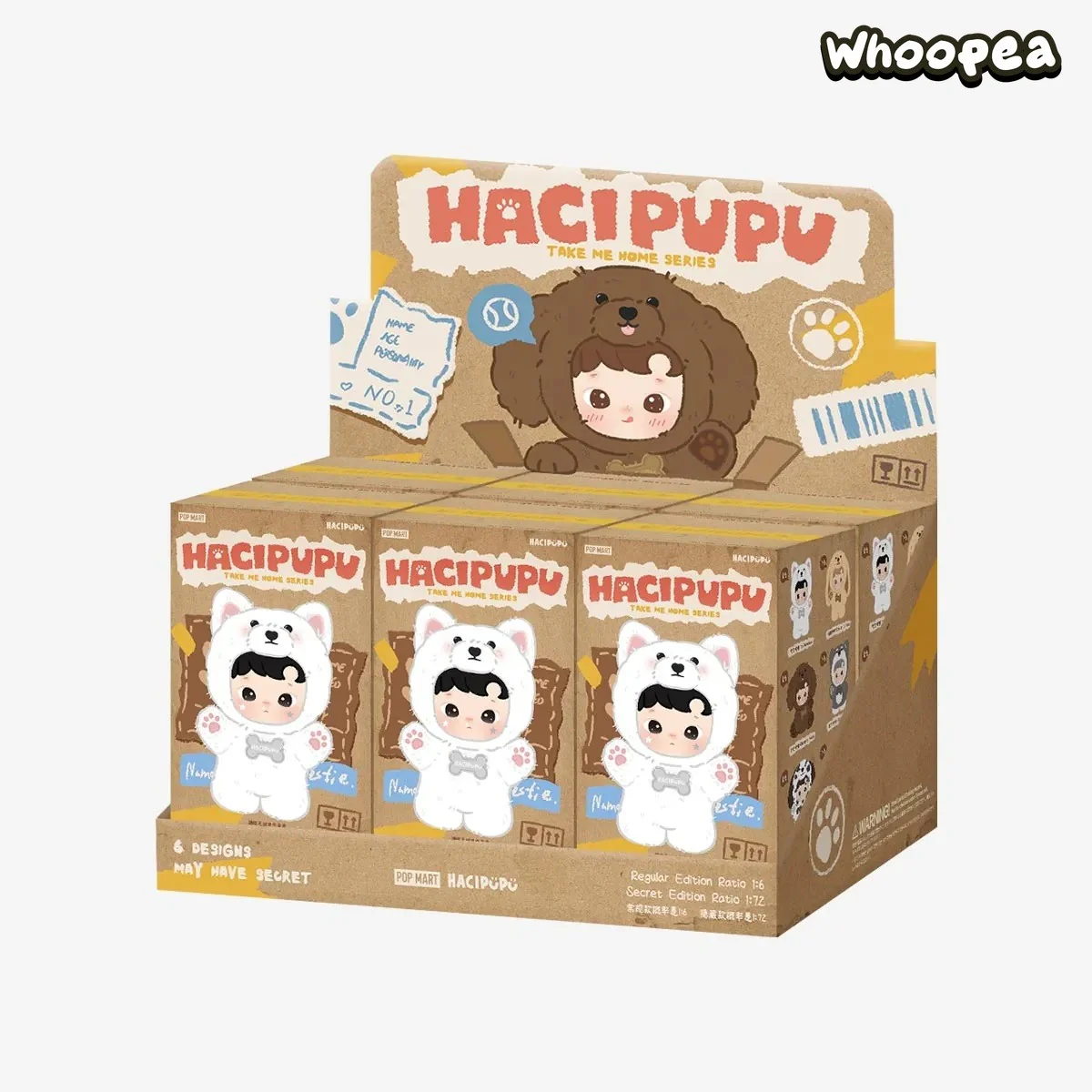 POP MART HACIPUPU Take Me Home Series - Vinly Plush Pendant Blind Box - Image 10