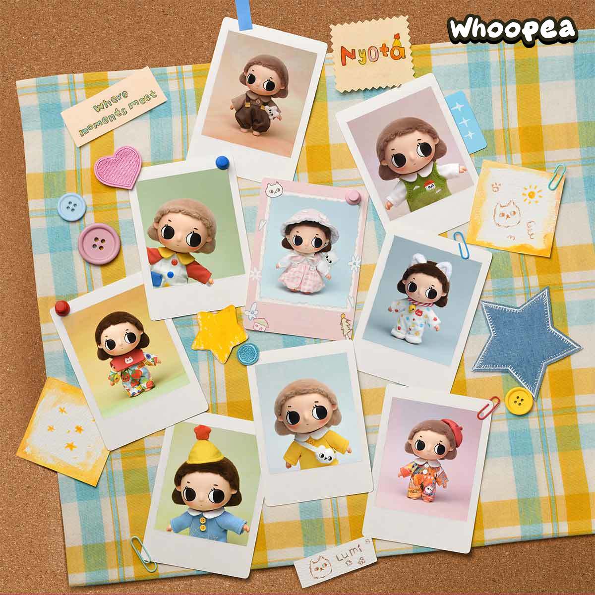 POP MART Nyota Where Moments Meet Series Plush Doll Blind Box - Image 2