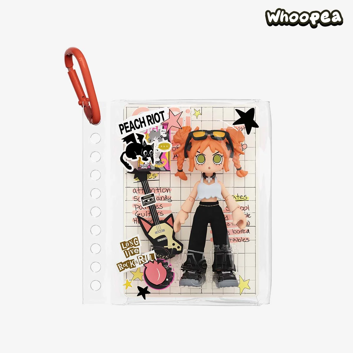 POP MART Peach Riot Carry the Music Series Block Pendant Blind Box - Image 4