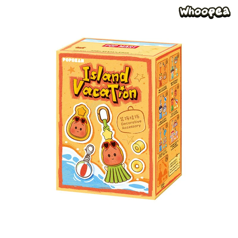 POP MART POP BEAN Island Vacation Series Decorative Charm Blind Box - Image 5