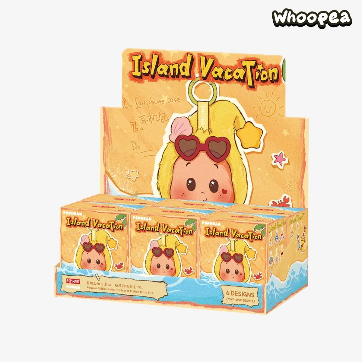 POP MART POP BEAN Island Vacation Series Earphone Case Blind Box - Image 10