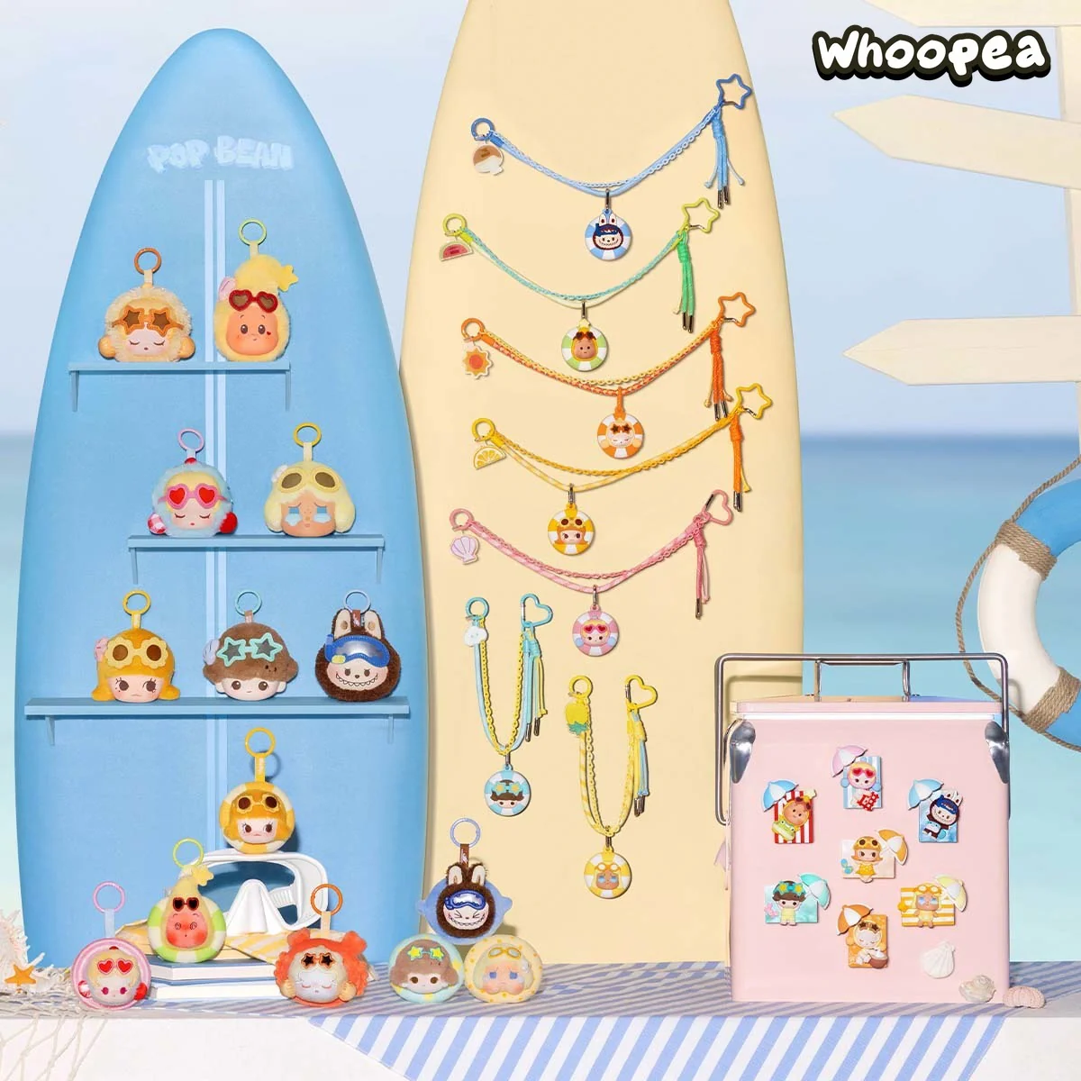 POP MART POP BEAN Island Vacation Series Earphone Case Blind Box - Image 3