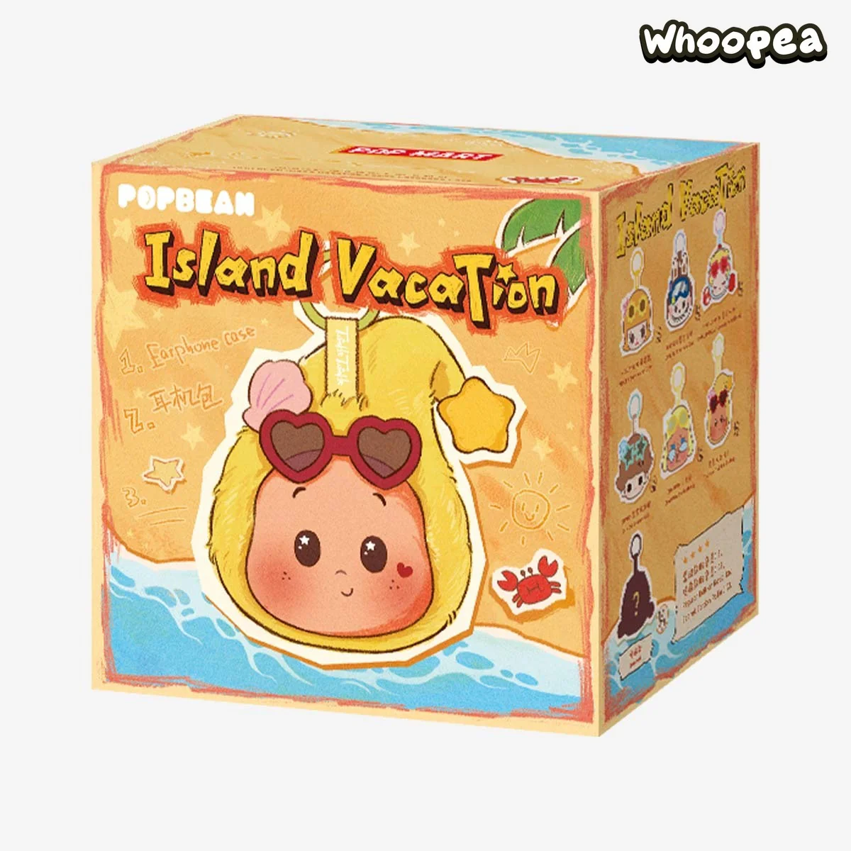 POP MART POP BEAN Island Vacation Series Earphone Case Blind Box - Image 9