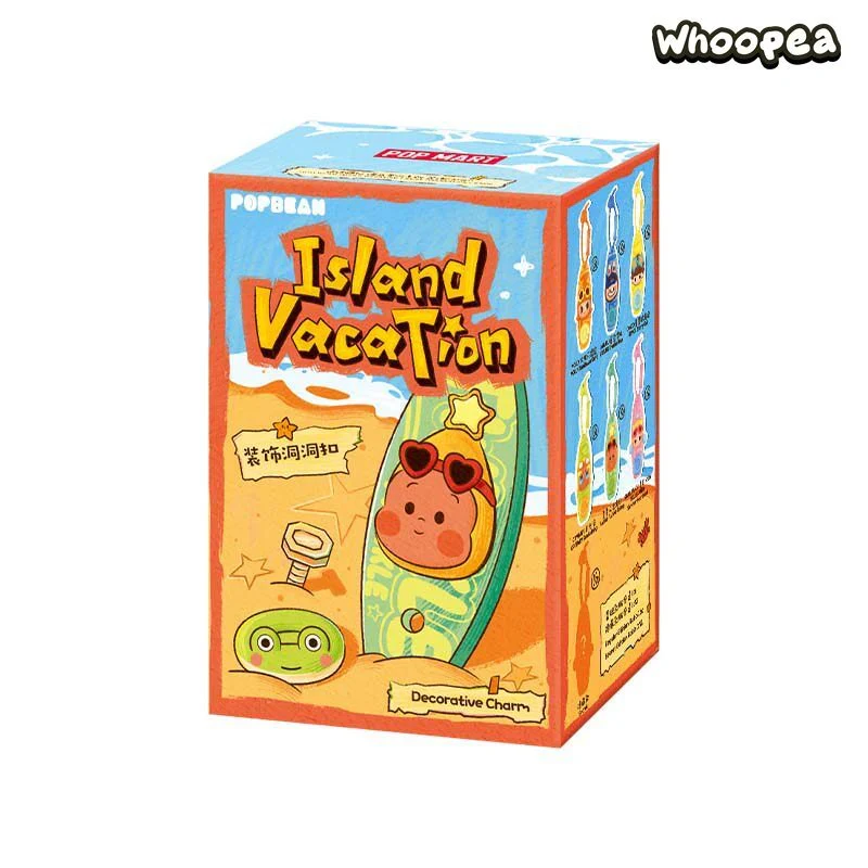 POP MART POP BEAN Island Vacation Series Shoe Charms Blind Box - Image 6