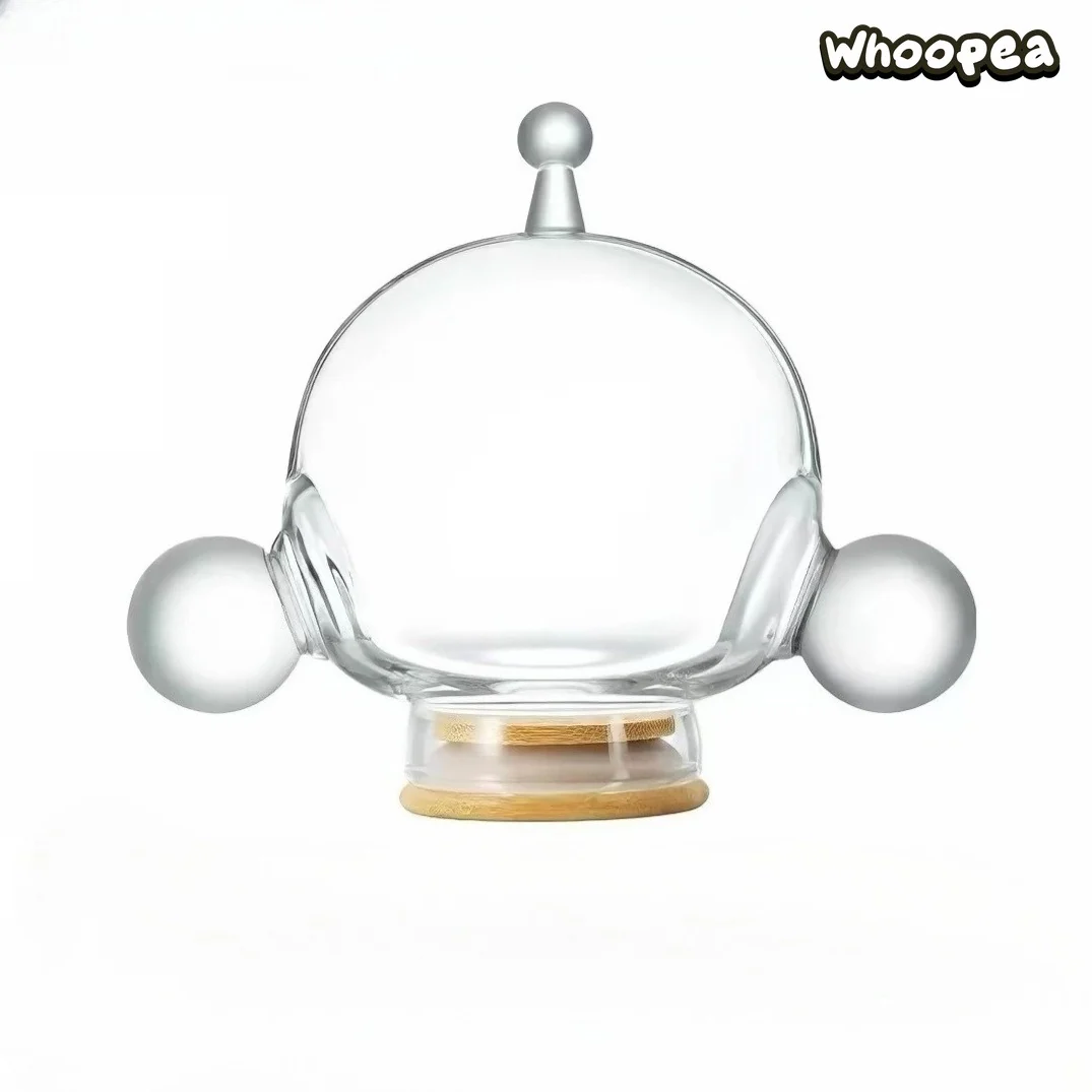 POP MART Skull Panda Glass POP BEAN Jar, Chengdu Exclusive - Image 2