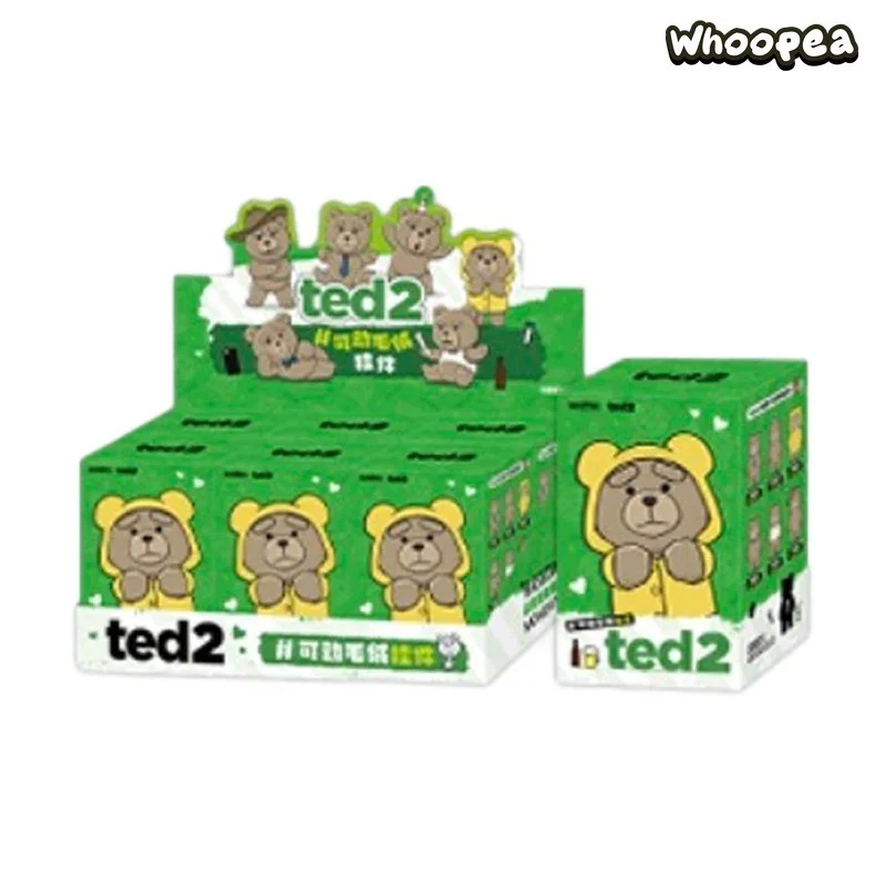 POP MART Ted2 Bear  Plush Pendant Action Figures, Blind Box - Image 10