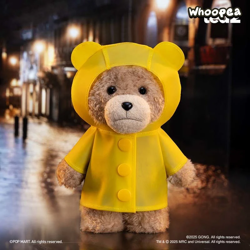 POP MART Ted2 Bear  Plush Pendant Action Figures, Blind Box - Image 2