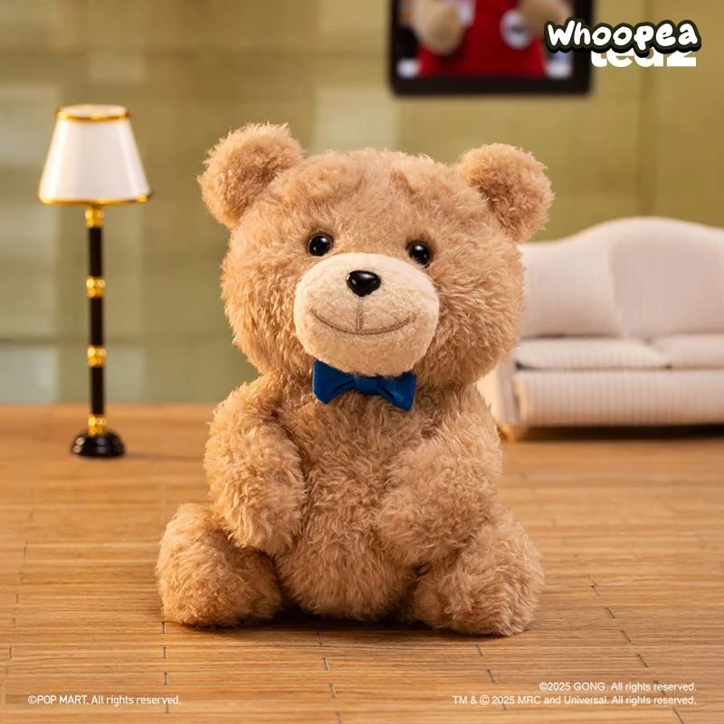 POP MART Ted2 Bear  Plush Pendant Action Figures, Blind Box - Image 4