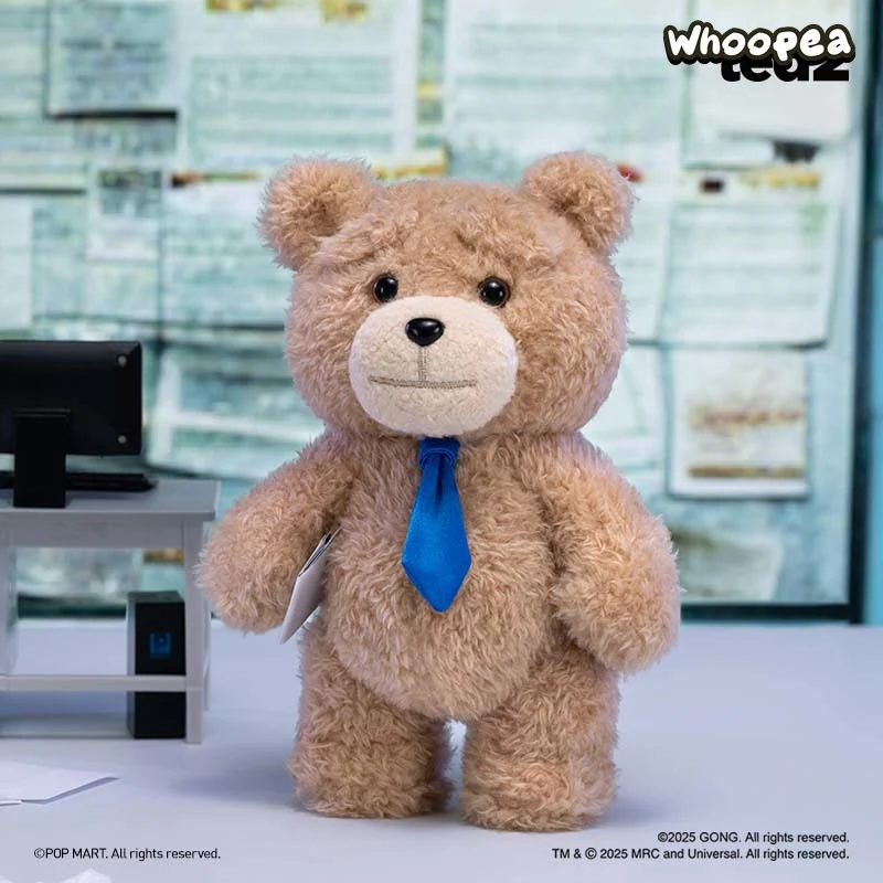 POP MART Ted2 Bear  Plush Pendant Action Figures, Blind Box - Image 7