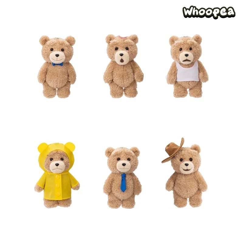 POP MART Ted2 Bear  Plush Pendant Action Figures, Blind Box - Image 8