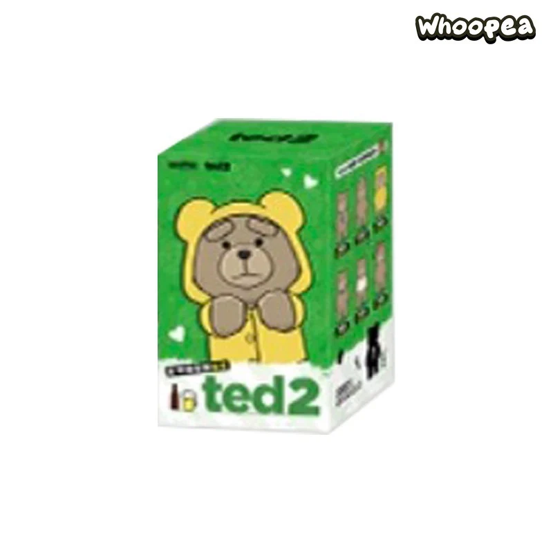 POP MART Ted2 Bear  Plush Pendant Action Figures, Blind Box - Image 9